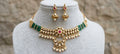 Kundan with Green Moti Choker