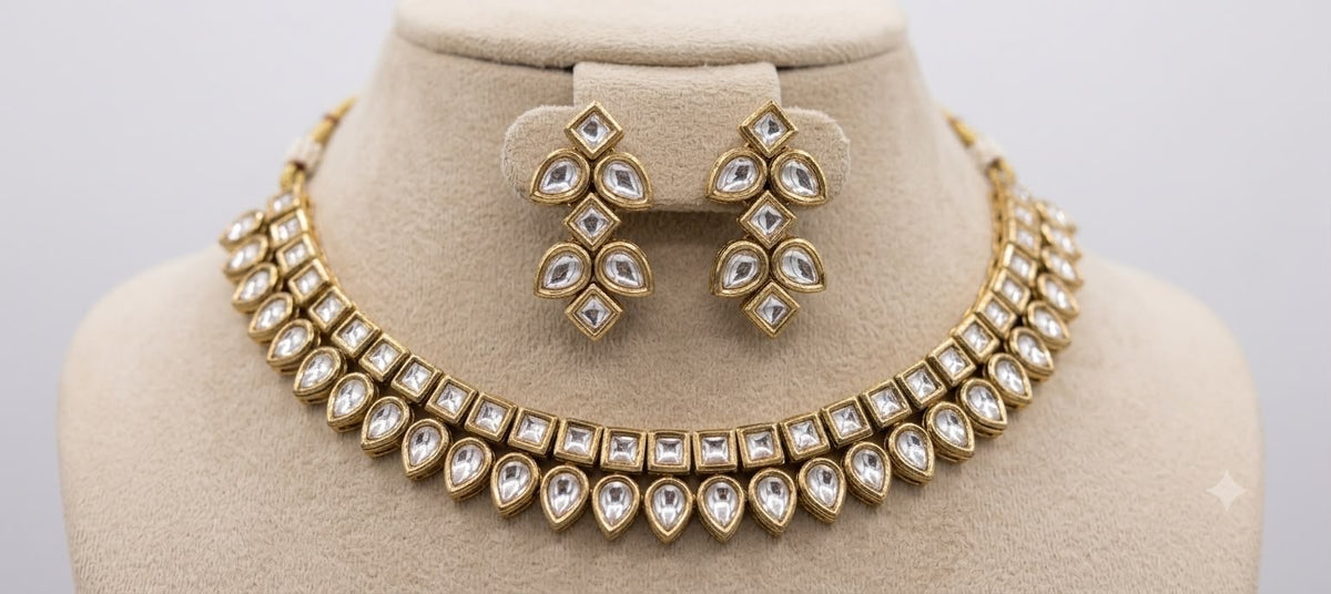 Kundan Gold Plated Necklace