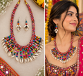 Rangtaali Cowrie Statement Set
