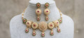 Kundan with moti choker