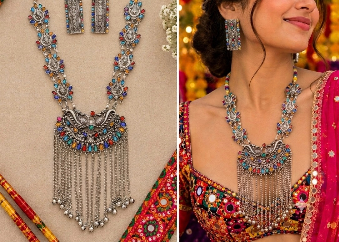 Garba Nacklace with Ghunghroo