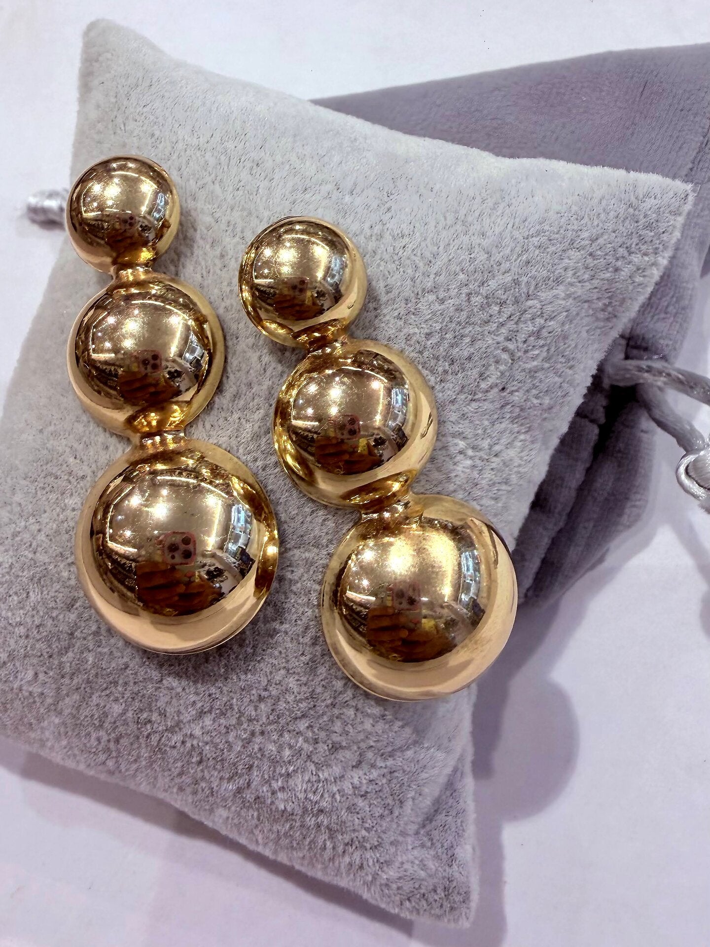 Alina Golden Earrings