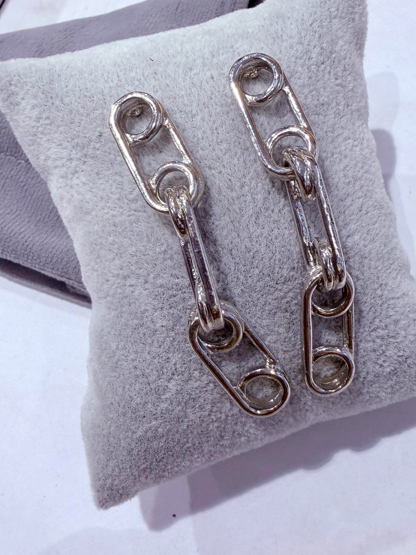 Signature Shine silver Earrings