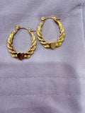 Golden Whisper – Anti-Tarnish Earrings